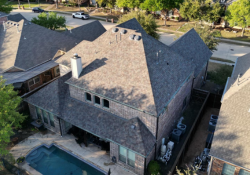 Work by Cantrell Roofing LLC, a residential roofing company in Van, Texas.